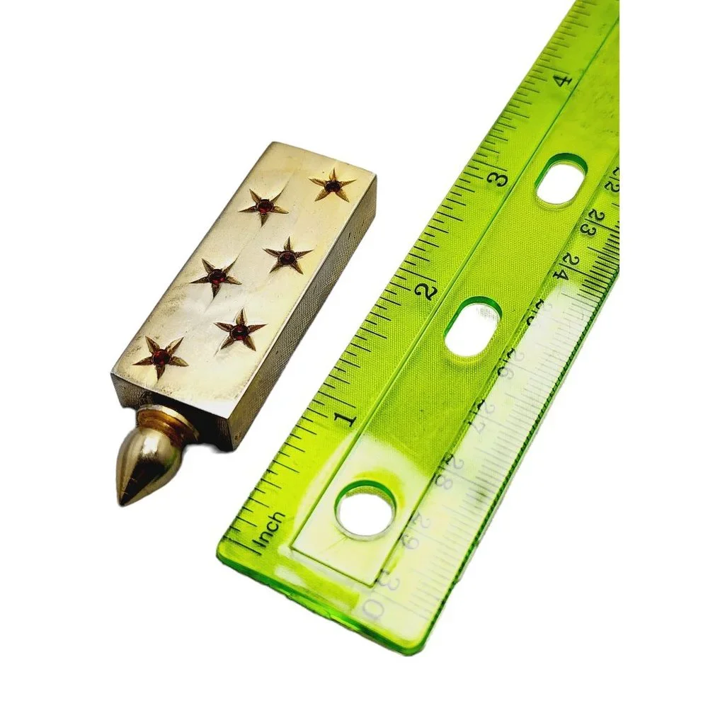 Vintage Signed Petite by Cotter Rhinestone Perfume Bottle (A818) - Picture 7 of 7